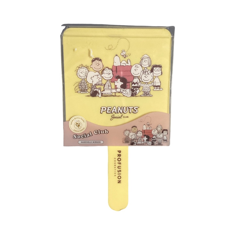 Profusion Cosmetics x Peanuts Social Club Limited Edition Hand Mirror NEW